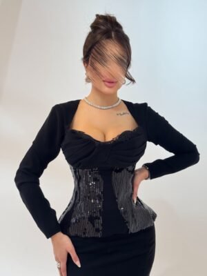 BLK توب ترتر مع تنورة